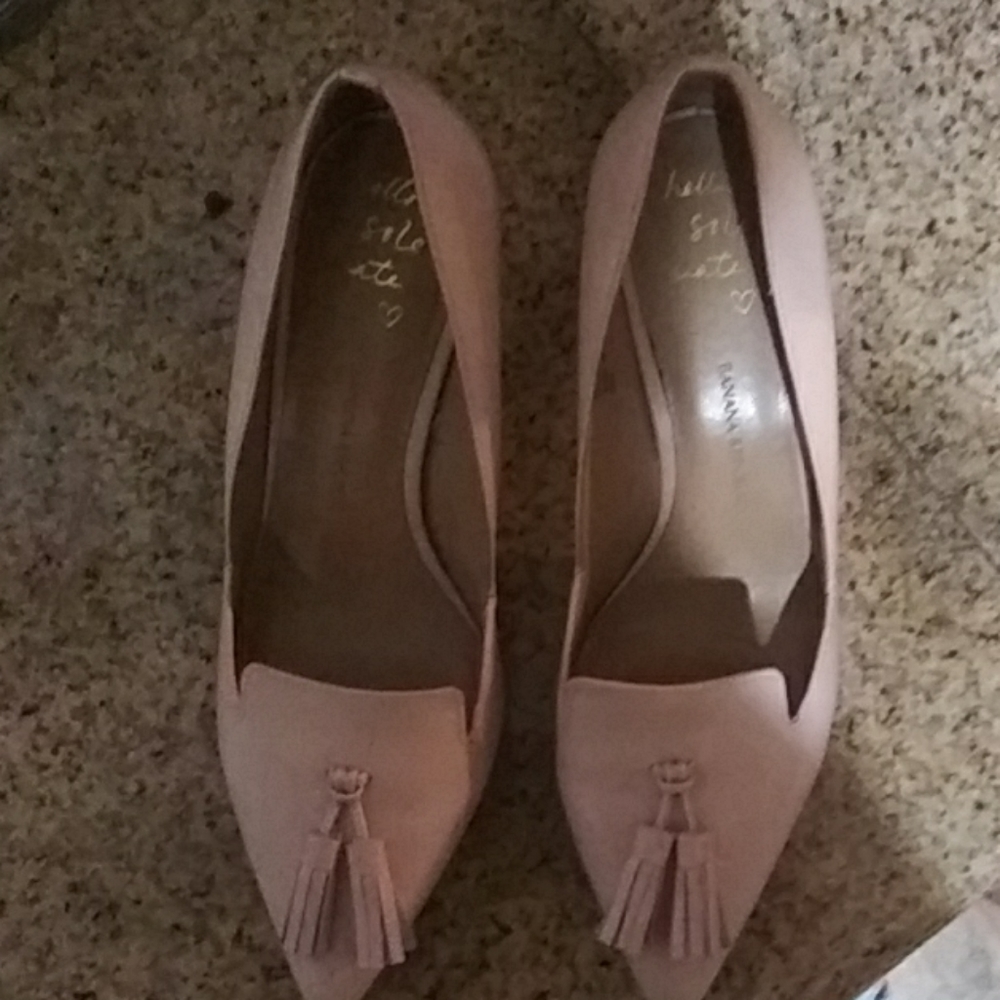 Pink Banana Republic size 10 heels